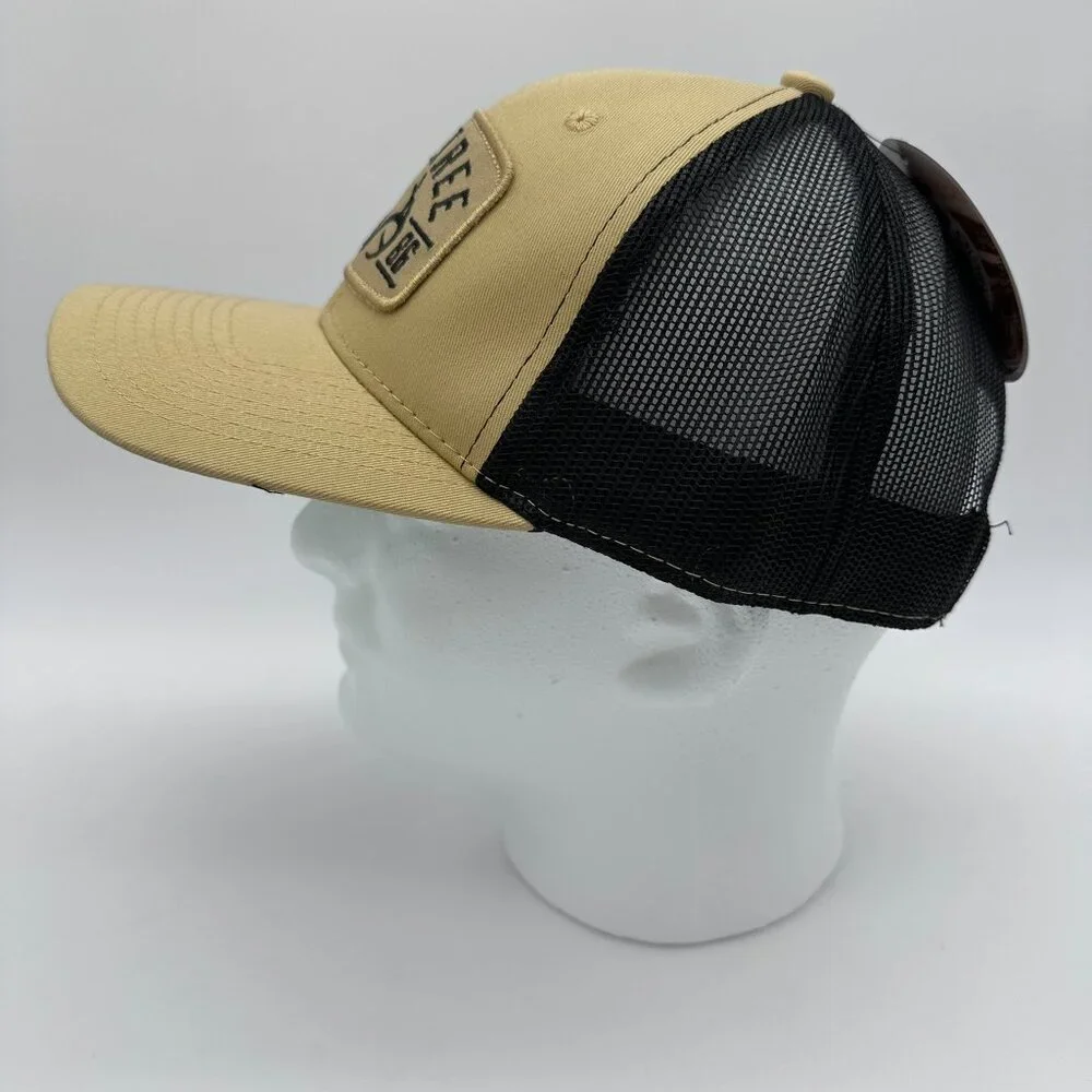 Outdoor Cap Realtree Antlers 1986 Patch Meshback Snapback Cap, OSFM, Khaki/Black